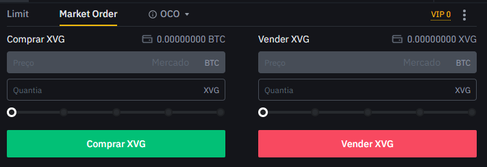 market order xvg