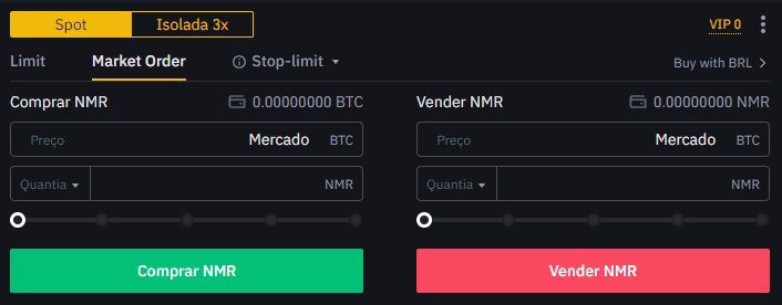 market order nmr