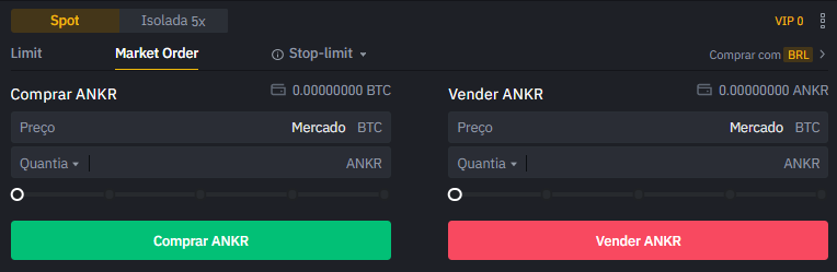 market order ankr