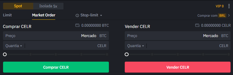 market order celer