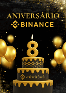 Aniversário 8 anos da Binance