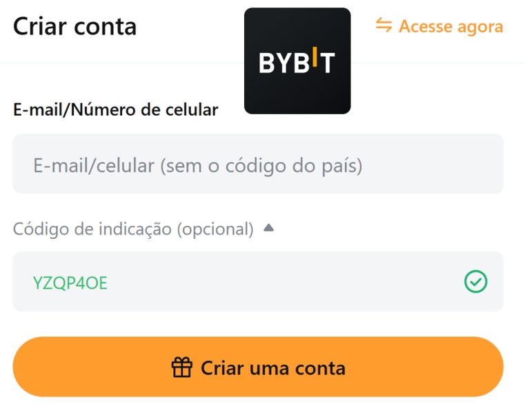 código de indicação bybit 2026 YZQP4OE